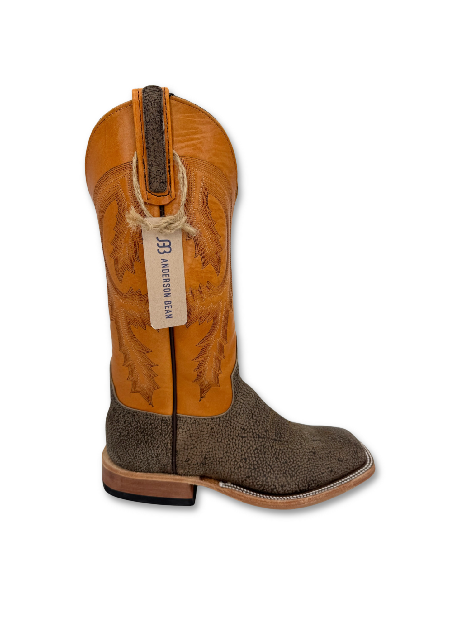 Anderson Bean Rust Safari Giraffe Cowboy Boot