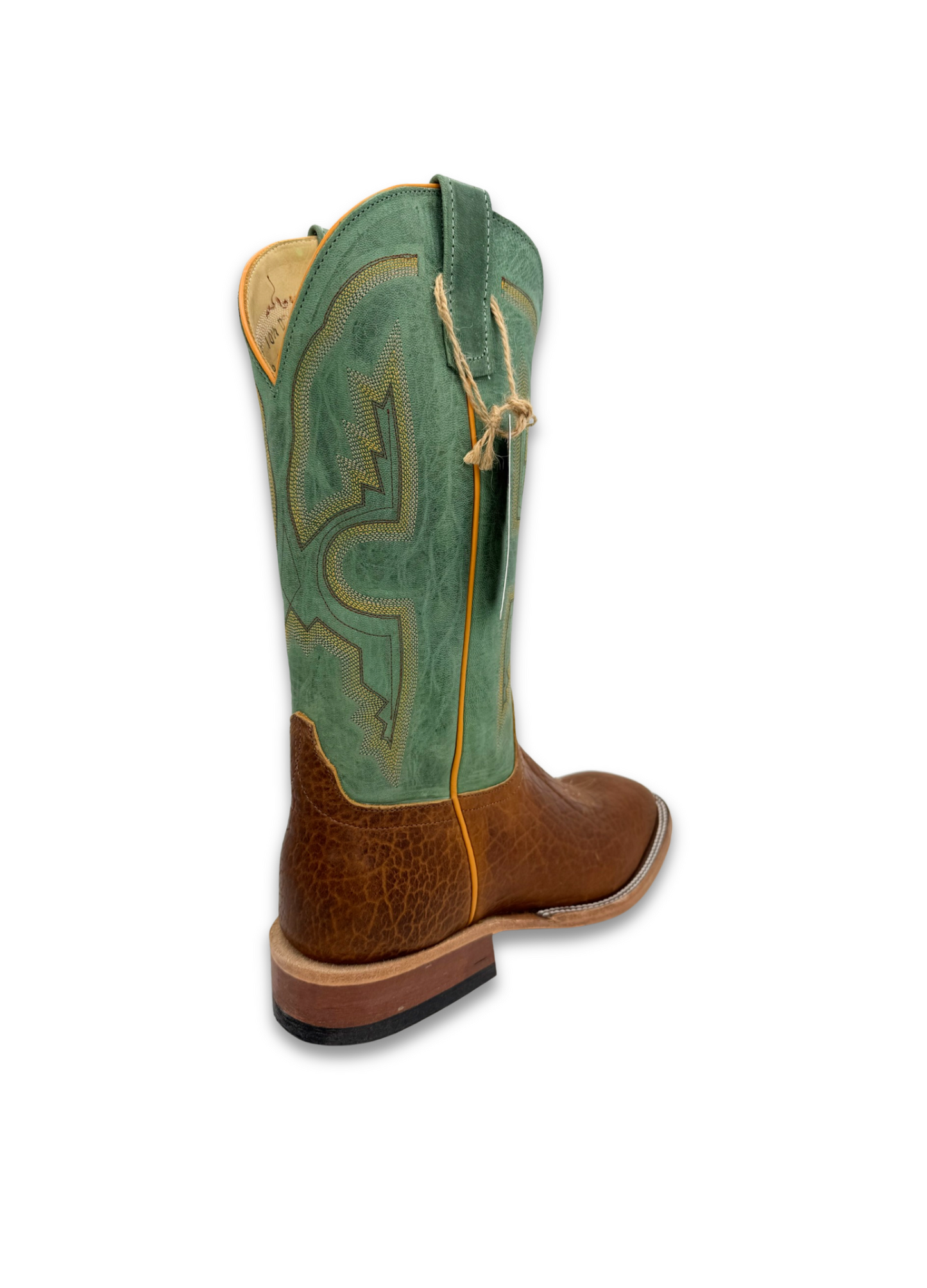 Anderson Bean Cognac Tucson Bison Cowboy Boot