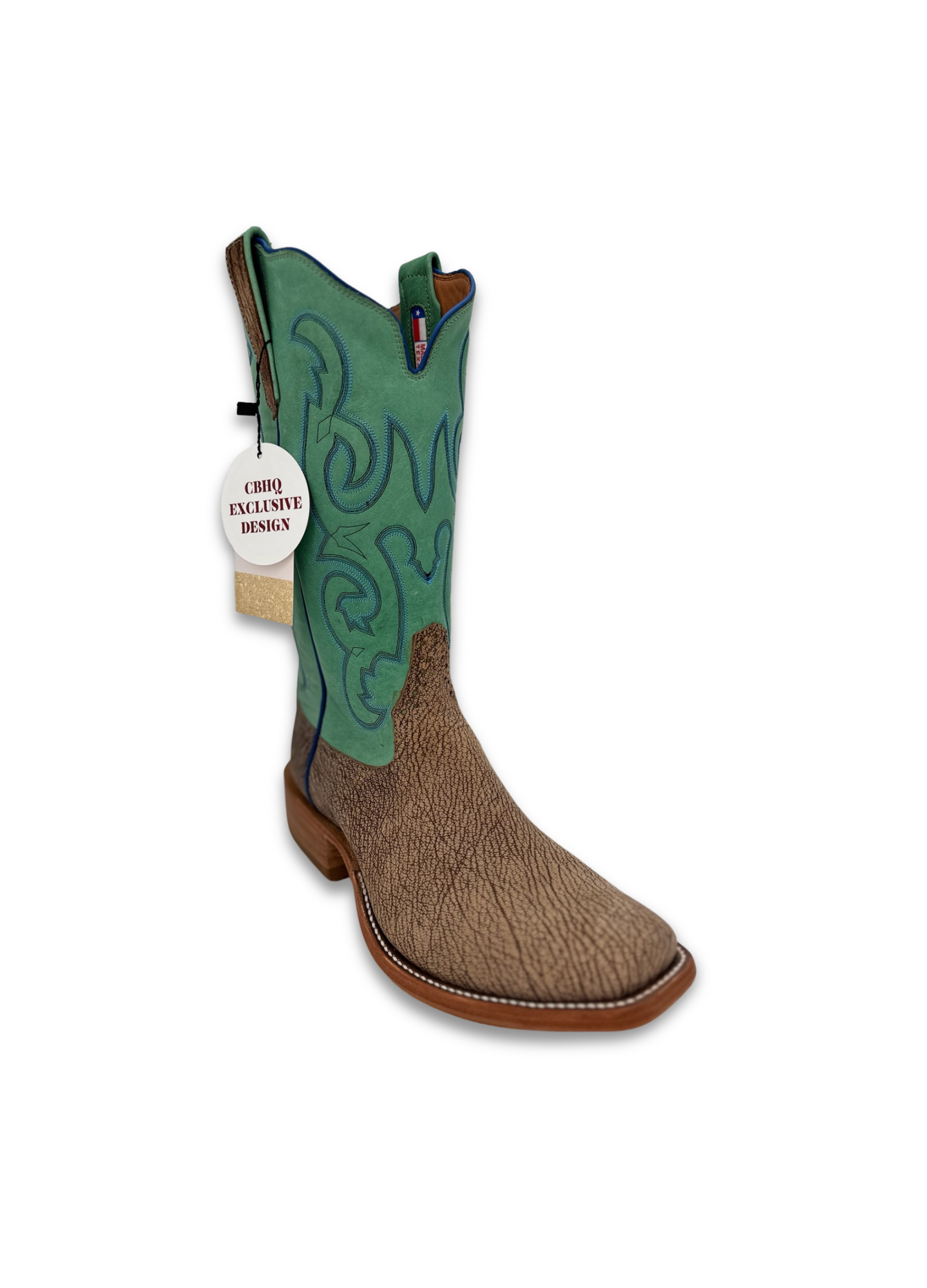 Rios of Mercedes Tan Amazon Poseidon Cowboy Boot