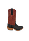 Rios of Mercedes Black Shrunken Poseidon Cowboy Boot