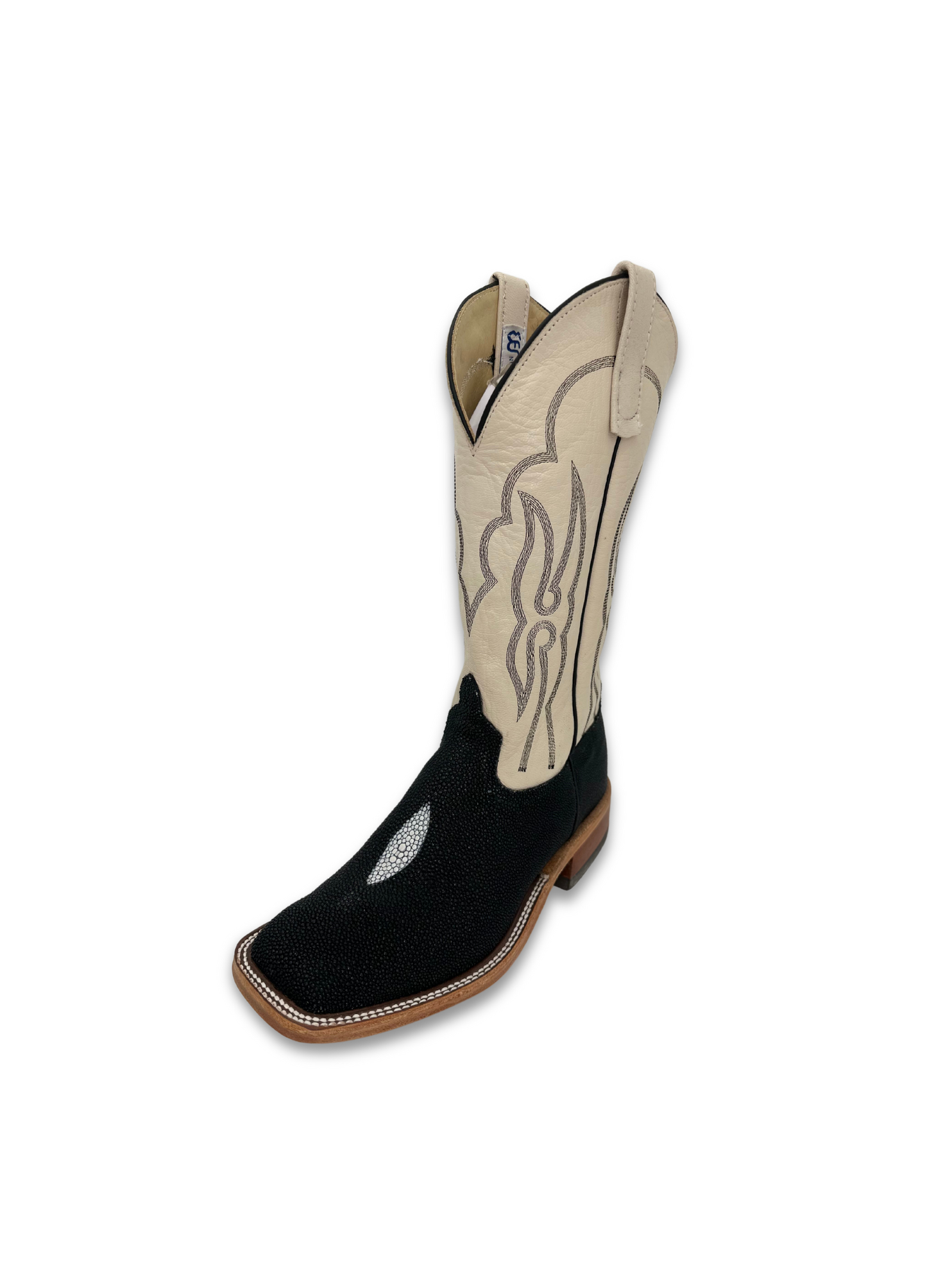 Anderson Bean Black Stingray Cowboy Boot