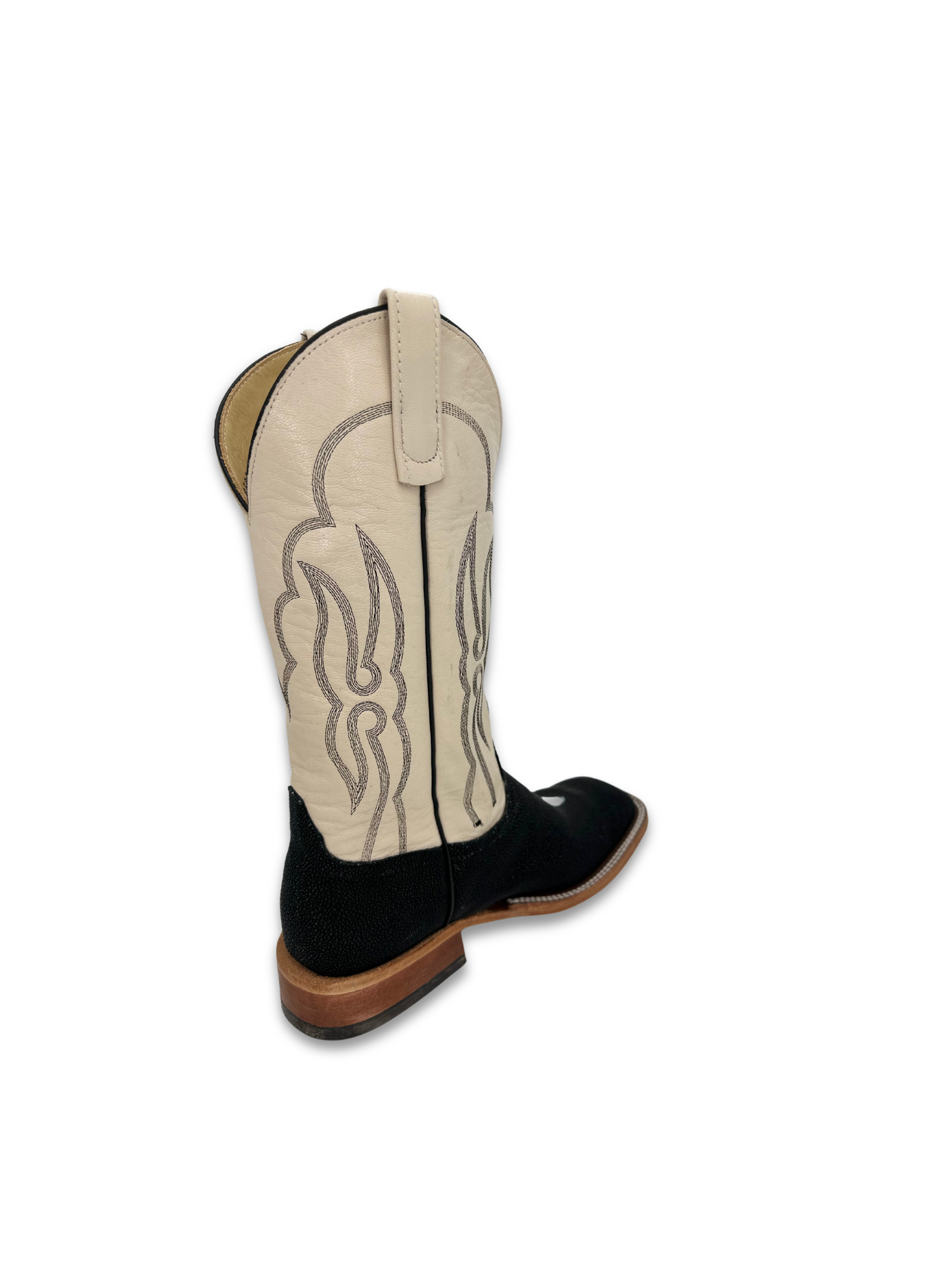 Anderson Bean Black Stingray Cowboy Boot