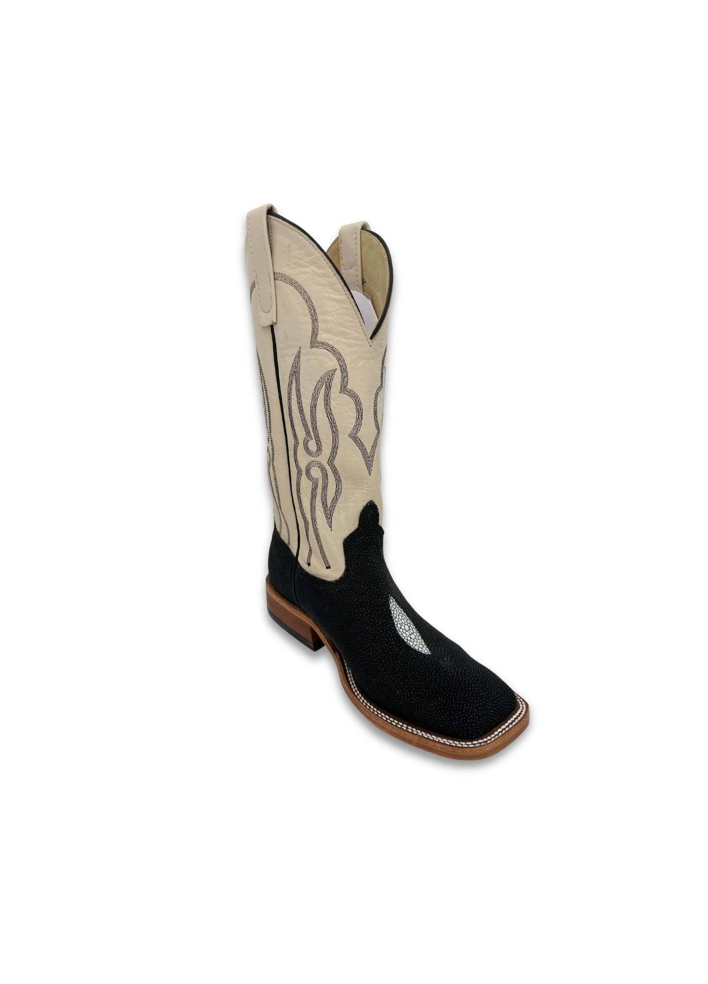 Anderson Bean Black Stingray Cowboy Boot