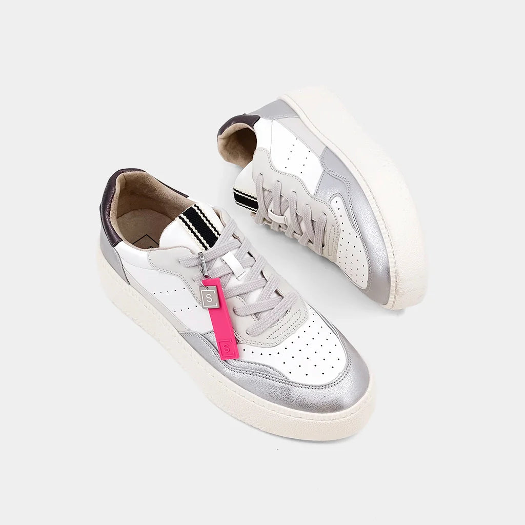 Shu Shop Sheena Silver Sneaker