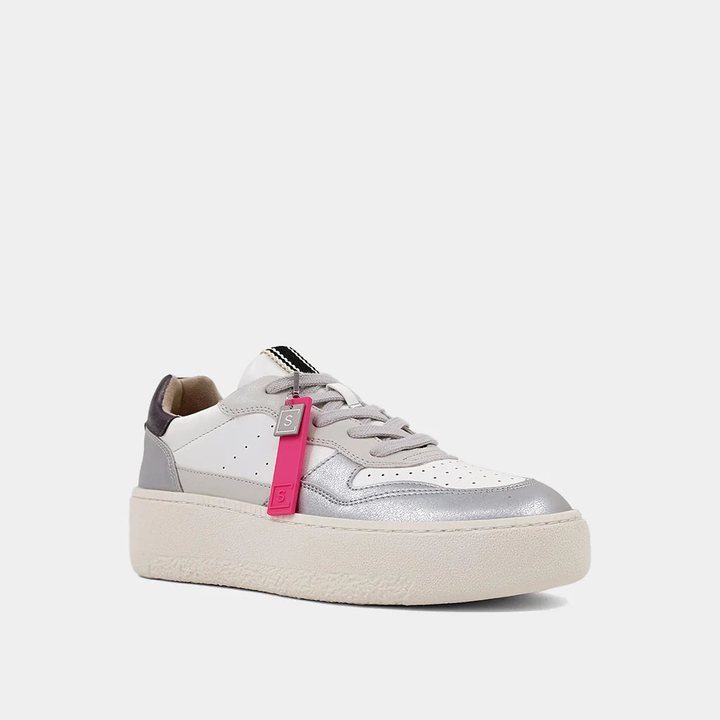 Shu Shop Sheena Silver Sneaker