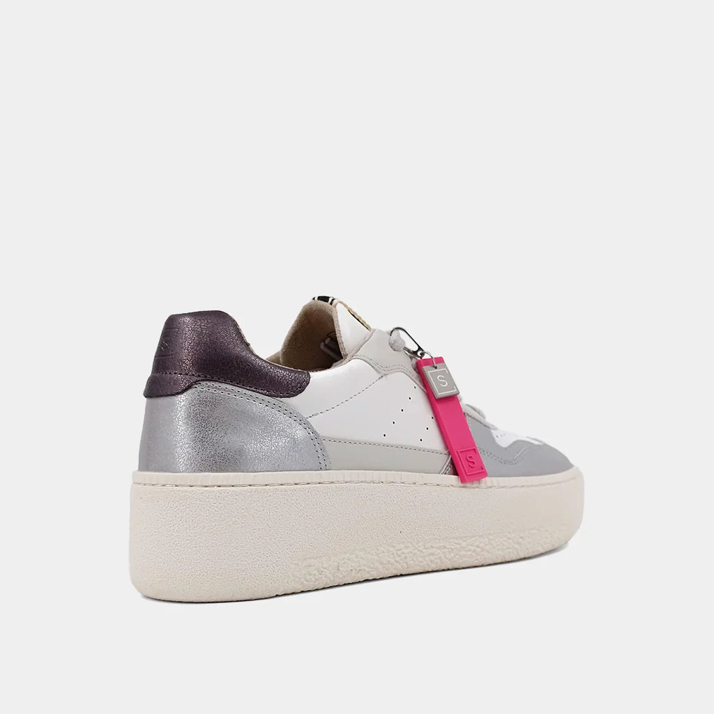 Shu Shop Sheena Silver Sneaker