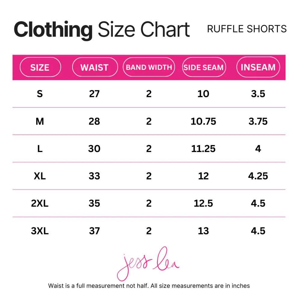 Safari Chic Ruffle Shorts