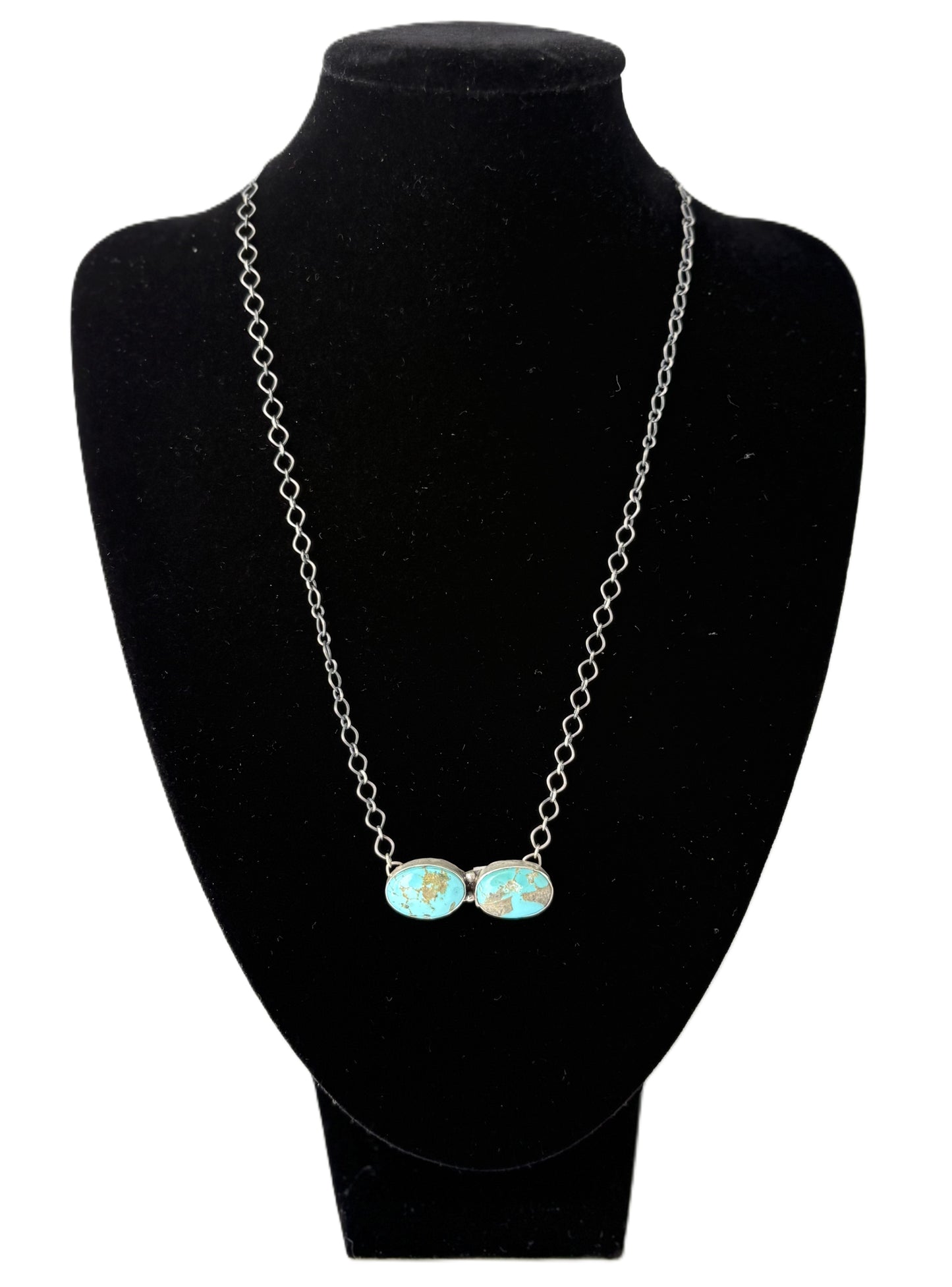 Twin Turquoise Necklace