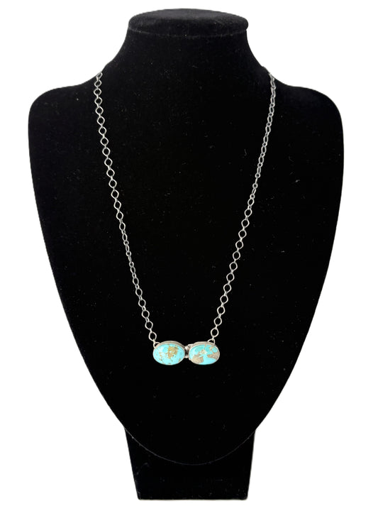 Twin Turquoise Necklace