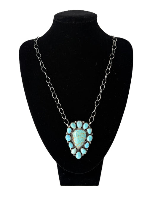 Turquoise Statement Necklace