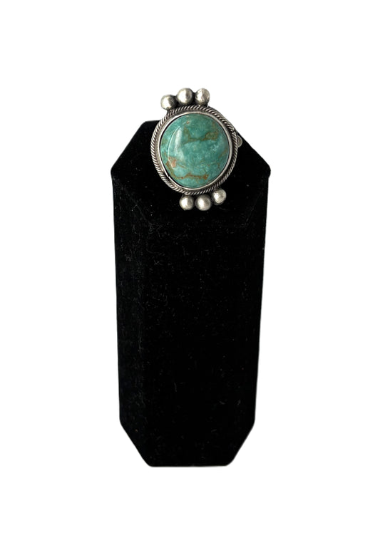 Natural Turquoise Statement Ring