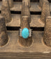 Oval Turquoise Multi-Band Ring- Size 8