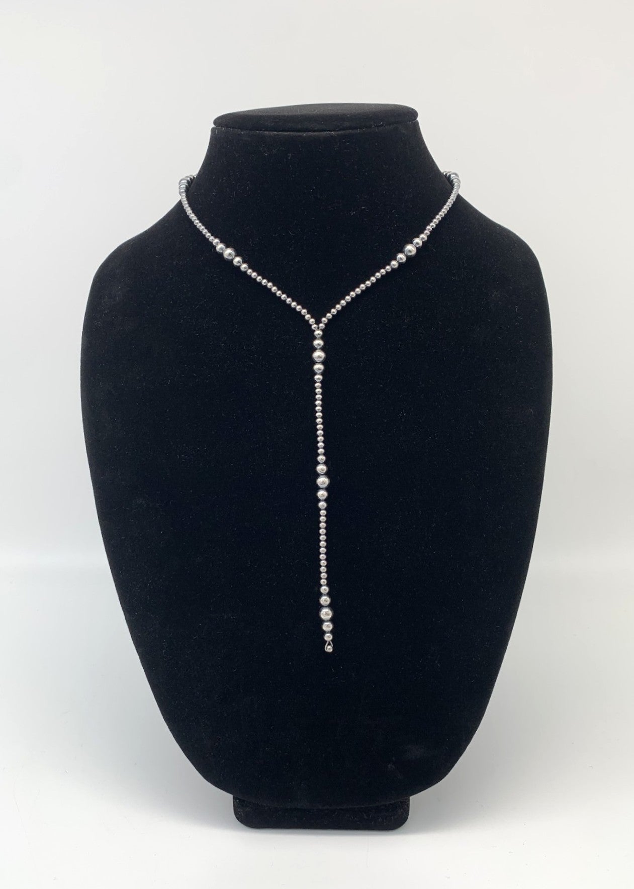 Navajo Pearl Lariat Necklace