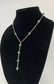 Navajo Pearl and Turquoise Bead Lariat Necklace