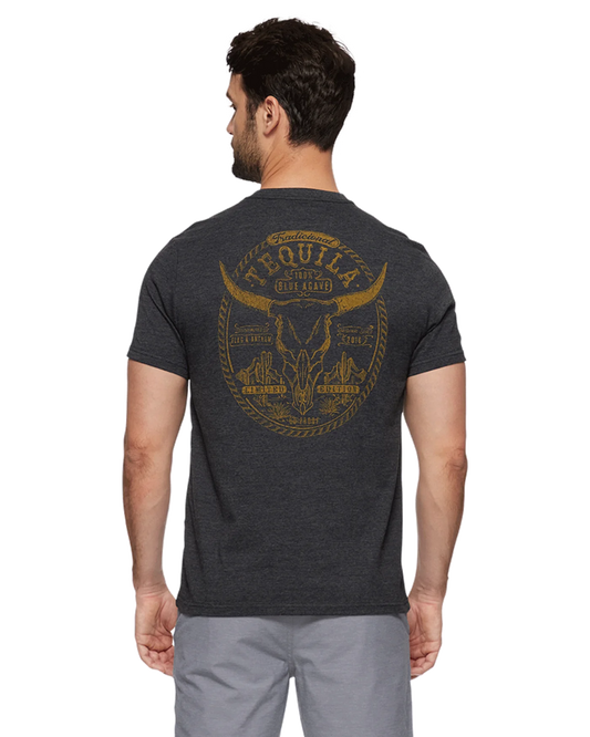 Flag & Anthem Traditional Tequila Tee in Charcoal