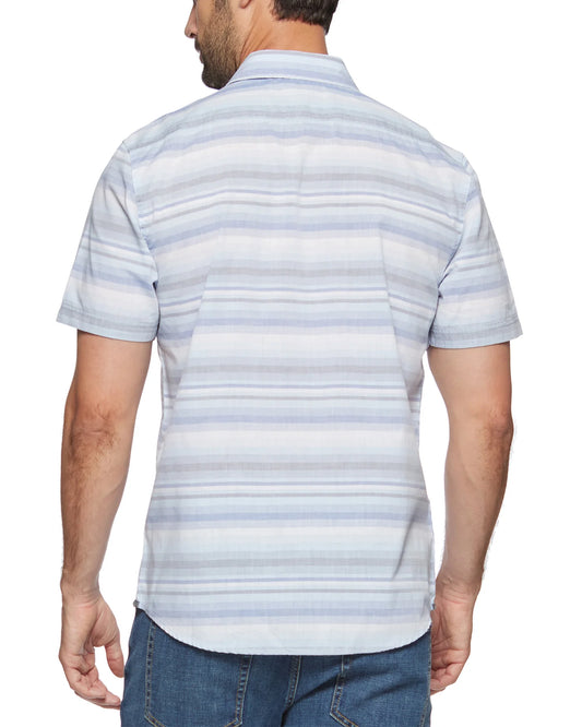 Flag & Anthem Men's Riverton Striped Vintage Soft Stretch Shirt