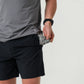 Burlebo Everyday Short in Matte Black with Retro Duck Camo Pocket