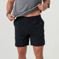 Burlebo Everyday Short in Matte Black with Retro Duck Camo Pocket