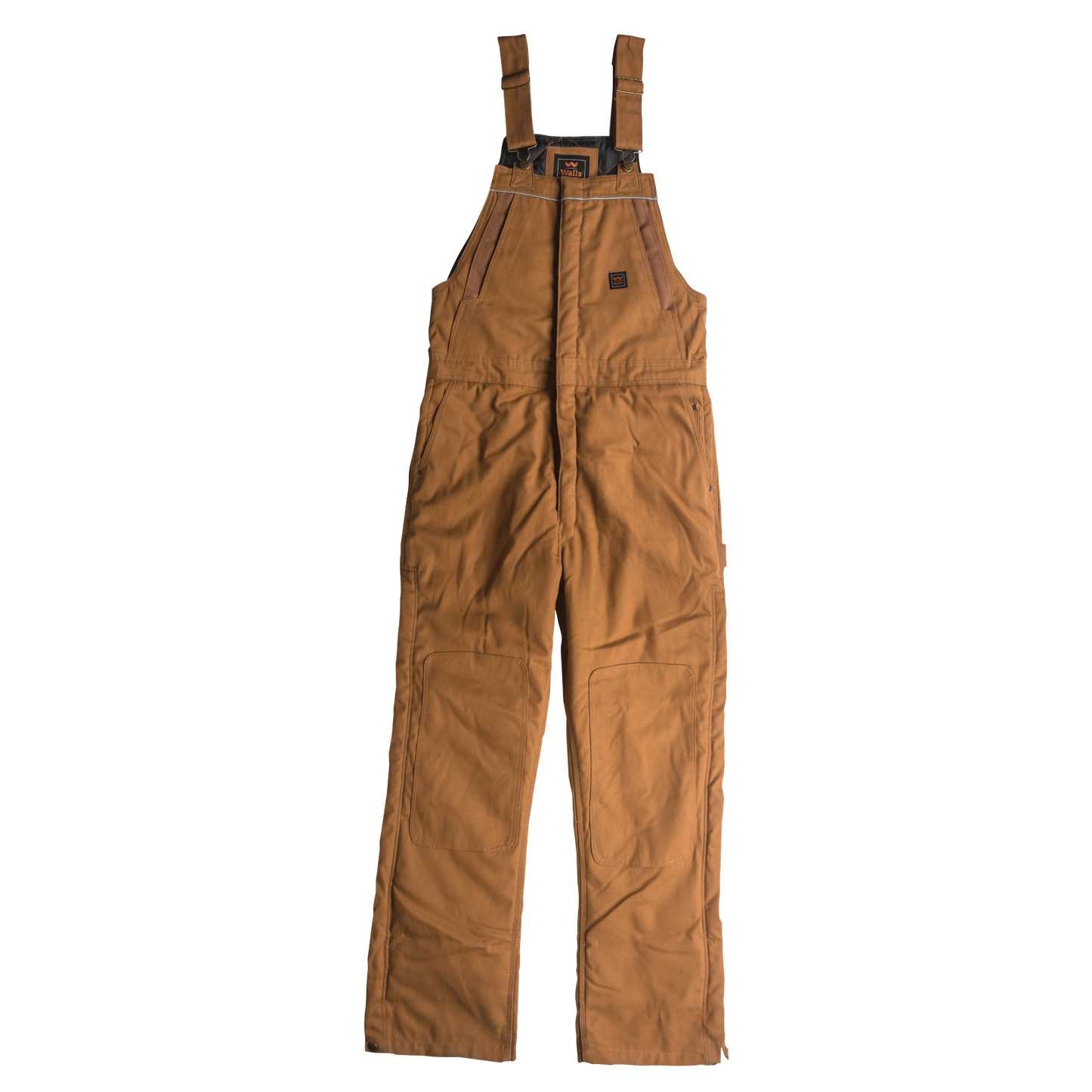 Walls Frost DWR Insulated Duck Work Bib Overall in Pecan