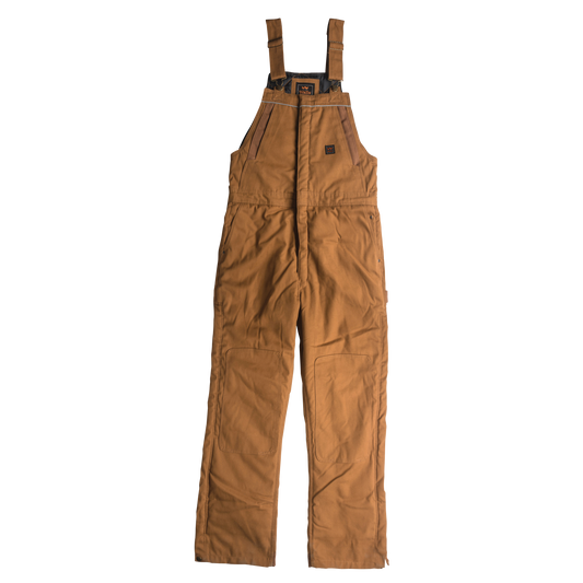 Walls Frost DWR Insulated Duck Work Bib Overall in Pecan