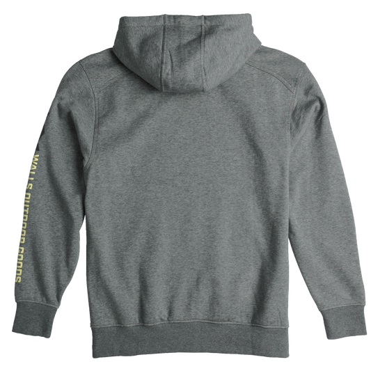 Walls Graphic Work Hoodie in Gray