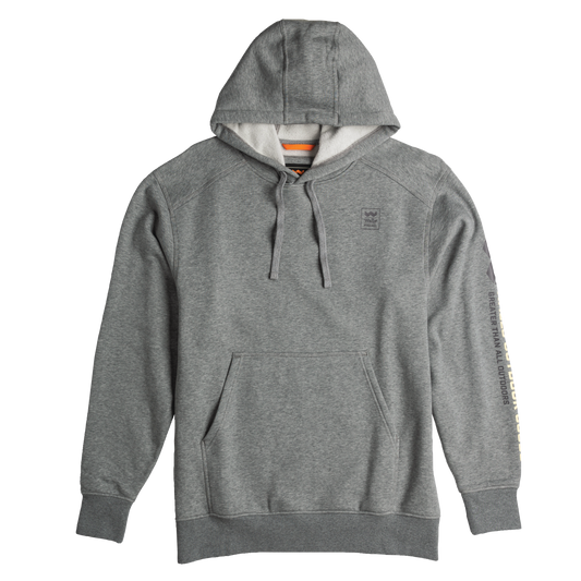 Walls Graphic Work Hoodie in Gray