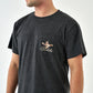 Burlebo Ducks Flying In Tee in Heather Black