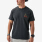Burlebo Duck Wild Short Sleeve Tee in Heather Black