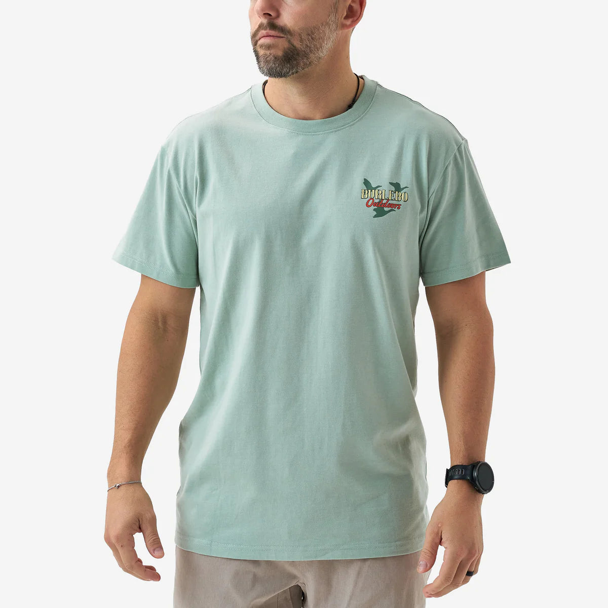Burlebo Short Sleeve Tee in Field Companion Sage