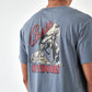 Burlebo Moonlit Cowboy Tee in Heather Blue Jean