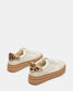 Steve Madden Dodge Sneaker in Bone Multi