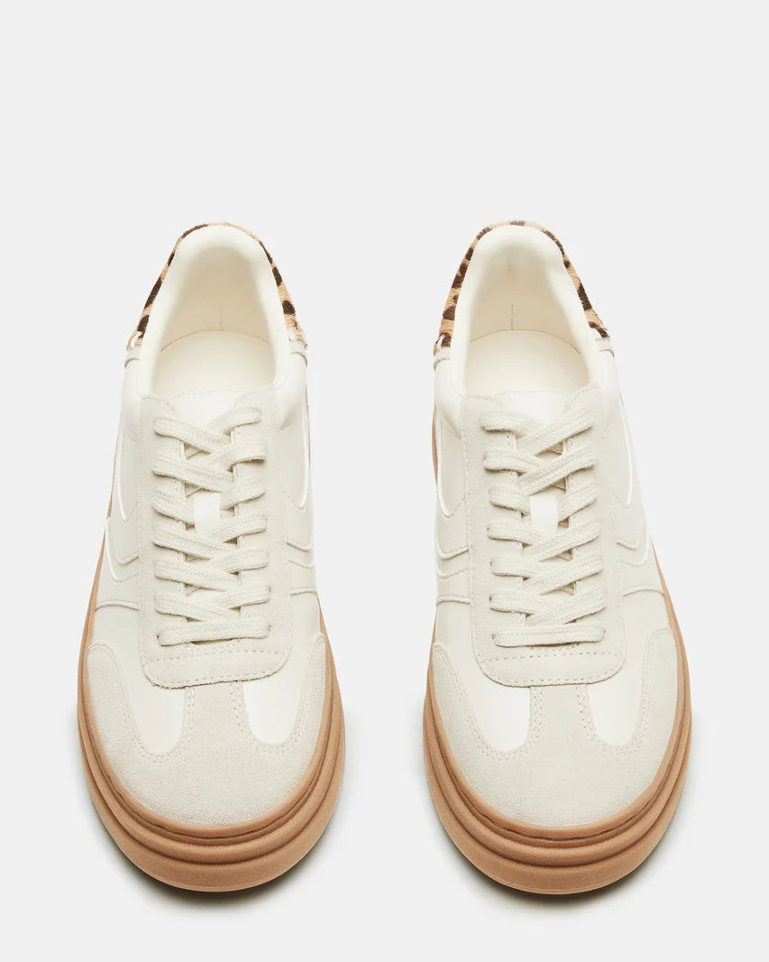 Steve Madden Dodge Sneaker in Bone Multi