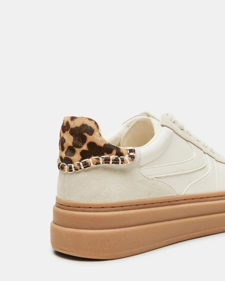 Steve Madden Dodge Sneaker in Bone Multi