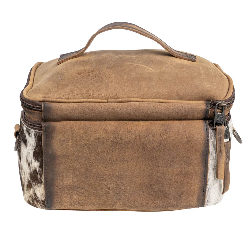 STS Ranchwear Cowhide Glamour Makeup Organizer