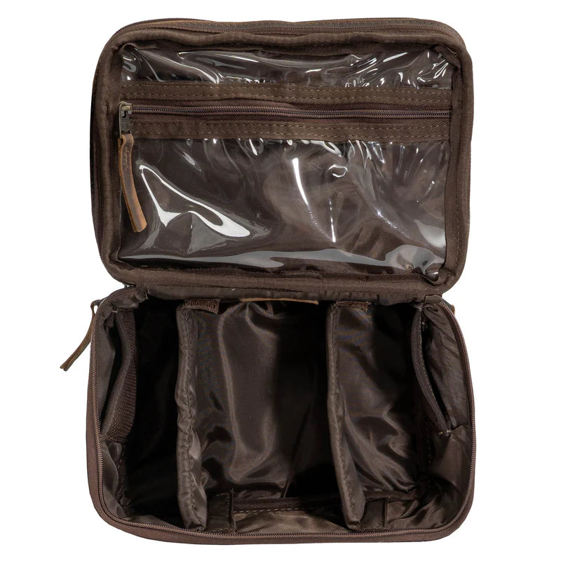 STS Ranchwear Cowhide Glamour Makeup Organizer