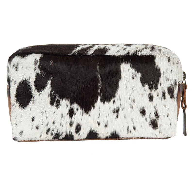 STS Ranchwear Cowhide Bebe Cosmetic Bag