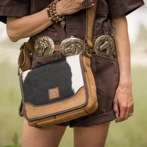 STS Ranchwear Cowhide Della Crossbody