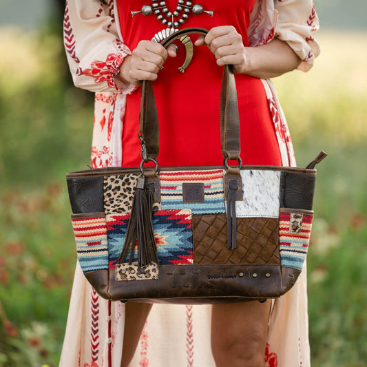 STS Ranchwear Chaynee Mountain Tote Bag