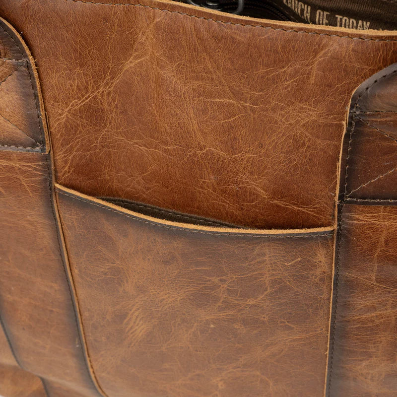 STS Ranchwear Vaquero Cowhide Tote