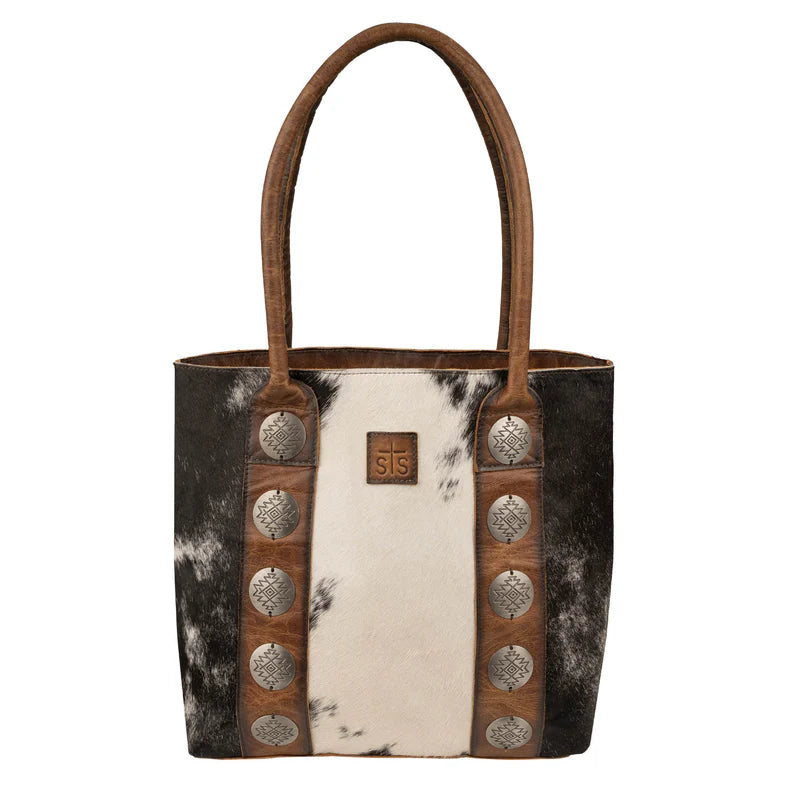 STS Ranchwear Vaquero Cowhide Tote