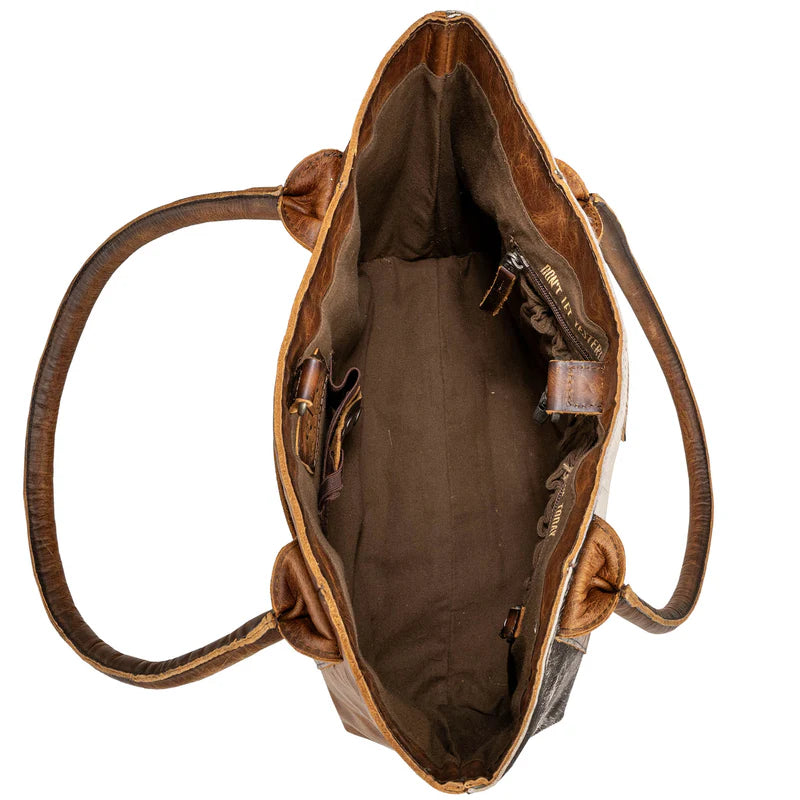 STS Ranchwear Vaquero Cowhide Tote