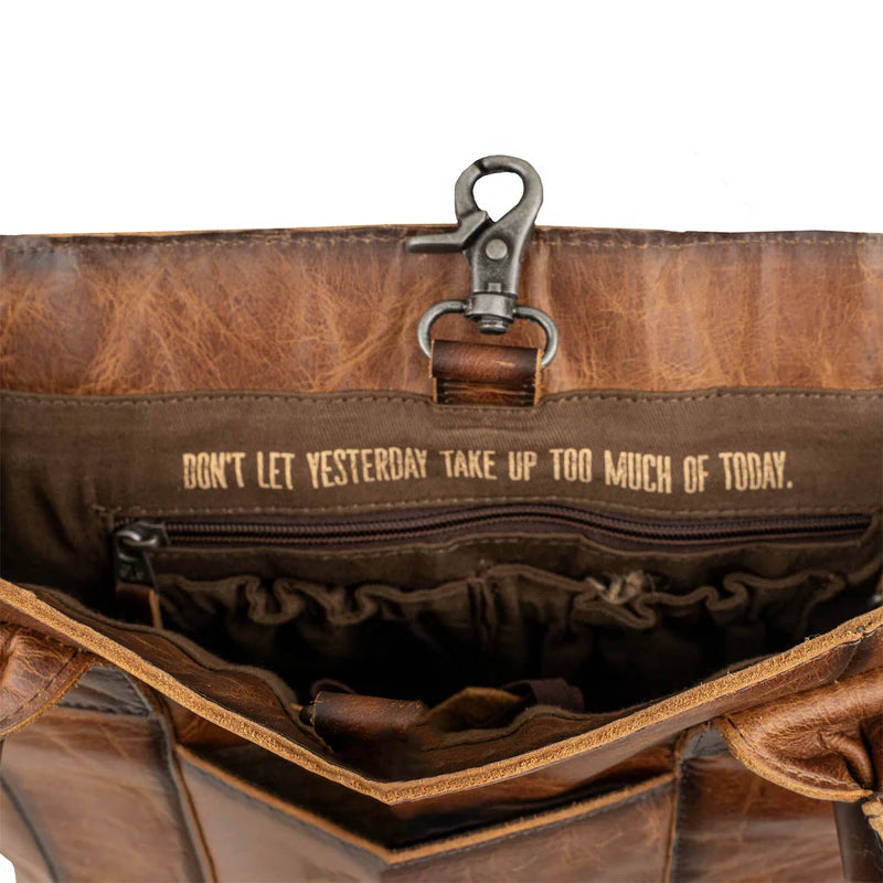 STS Ranchwear Vaquero Cowhide Tote