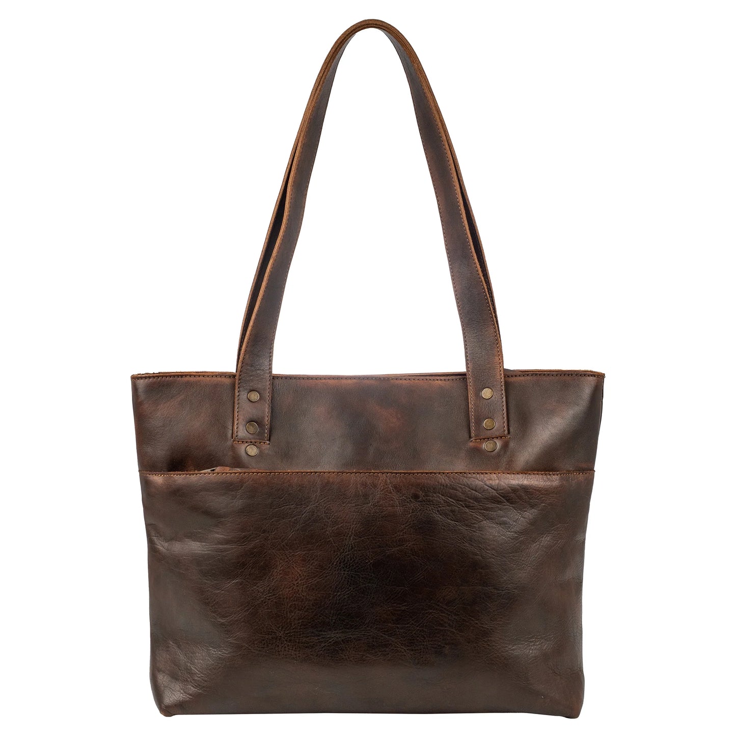 STS Ranchwear Bandera Chocolate Simple Tote