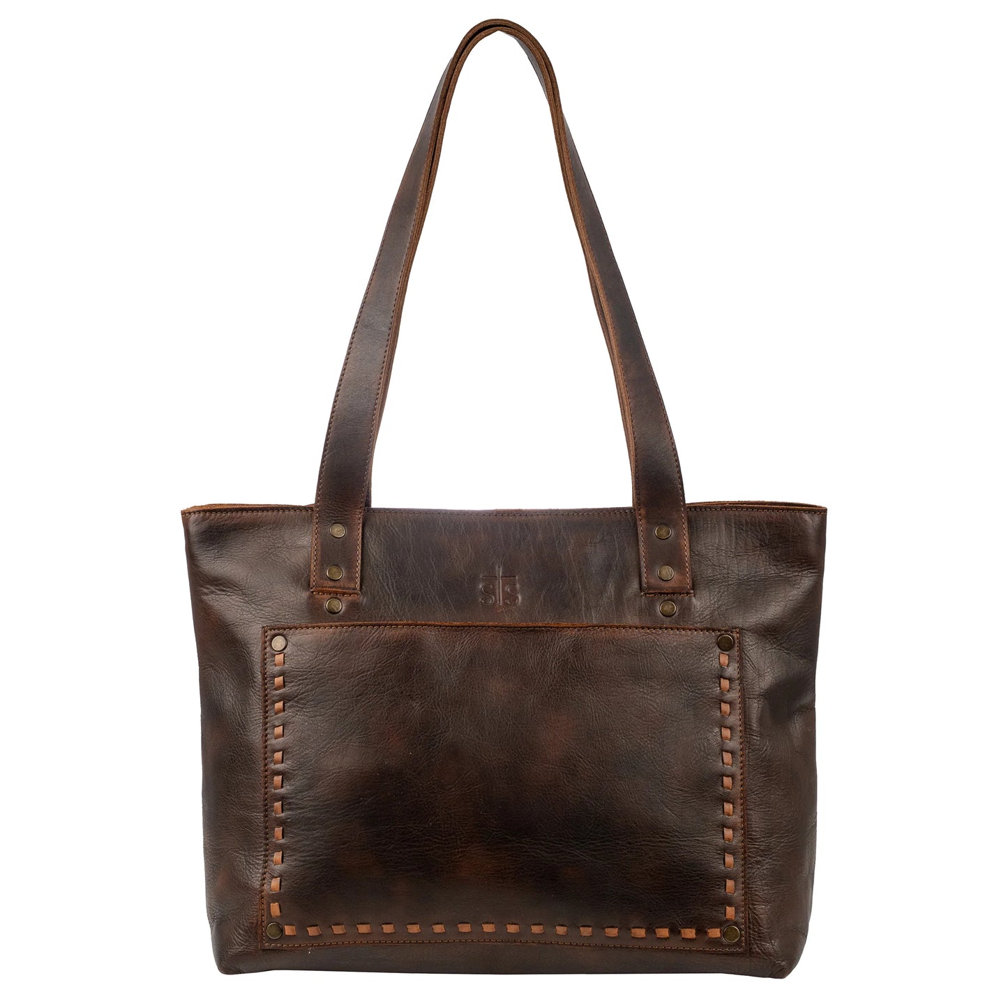 STS Ranchwear Bandera Chocolate Simple Tote
