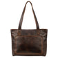 STS Ranchwear Bandera Chocolate Simple Tote