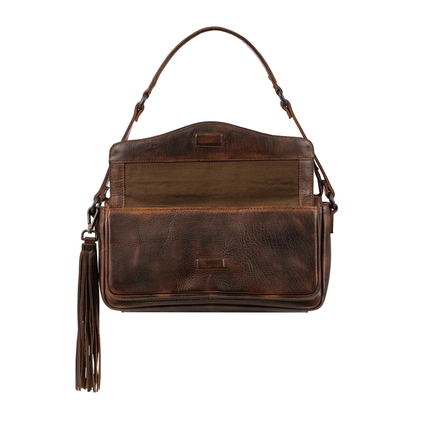 STS Ranchwear Bandera Chocolate Shoulder Bag