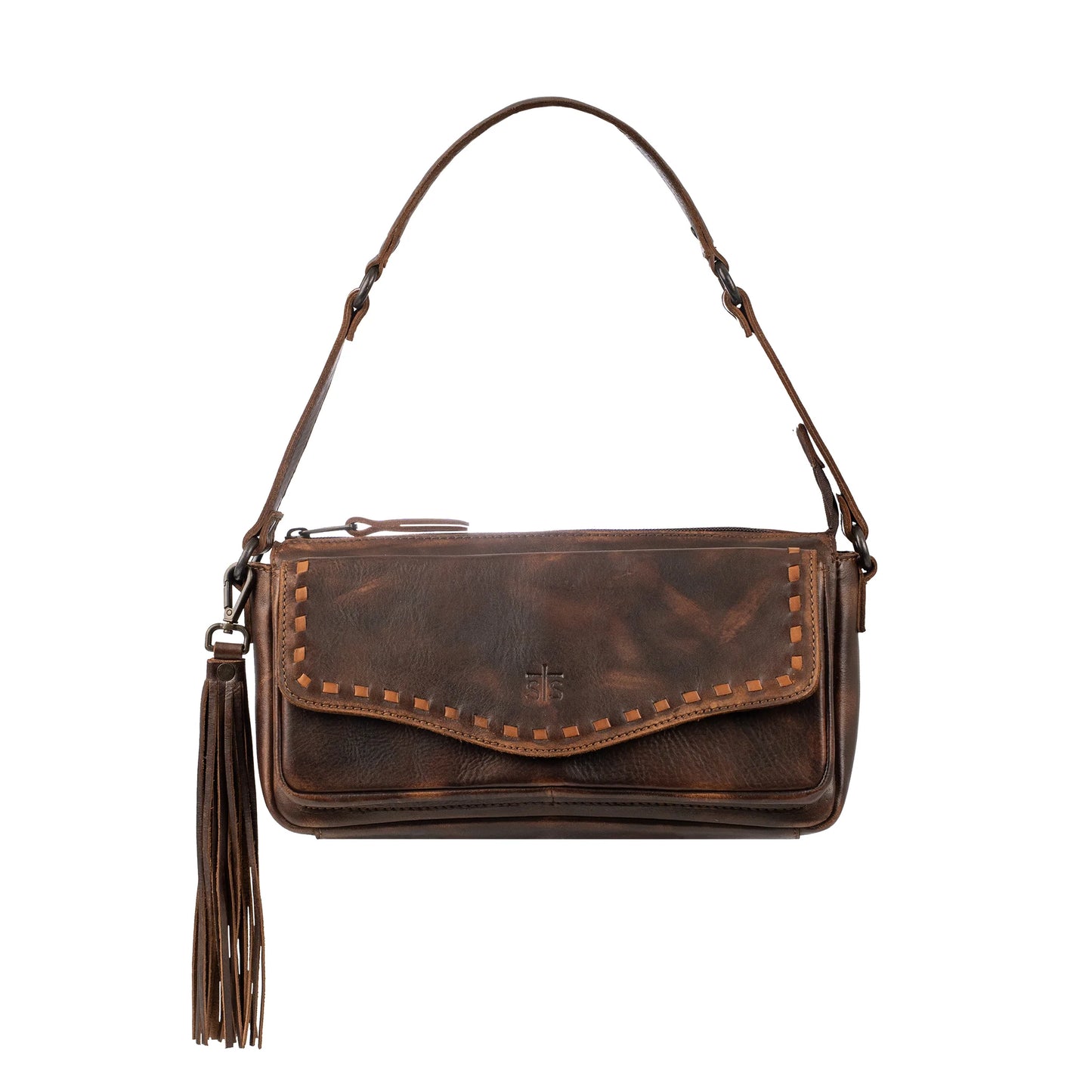 STS Ranchwear Bandera Chocolate Shoulder Bag
