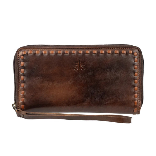 STS Ranchwear Bandera Chocolate Berkley Bifold Wallet
