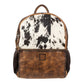Burlebo Guadalupe Cowhide Valley Backpack