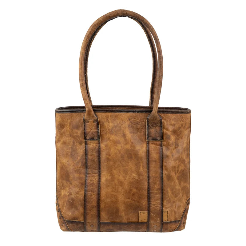 STS Ranchwear Guadalupe Cowhide Palomino Tote